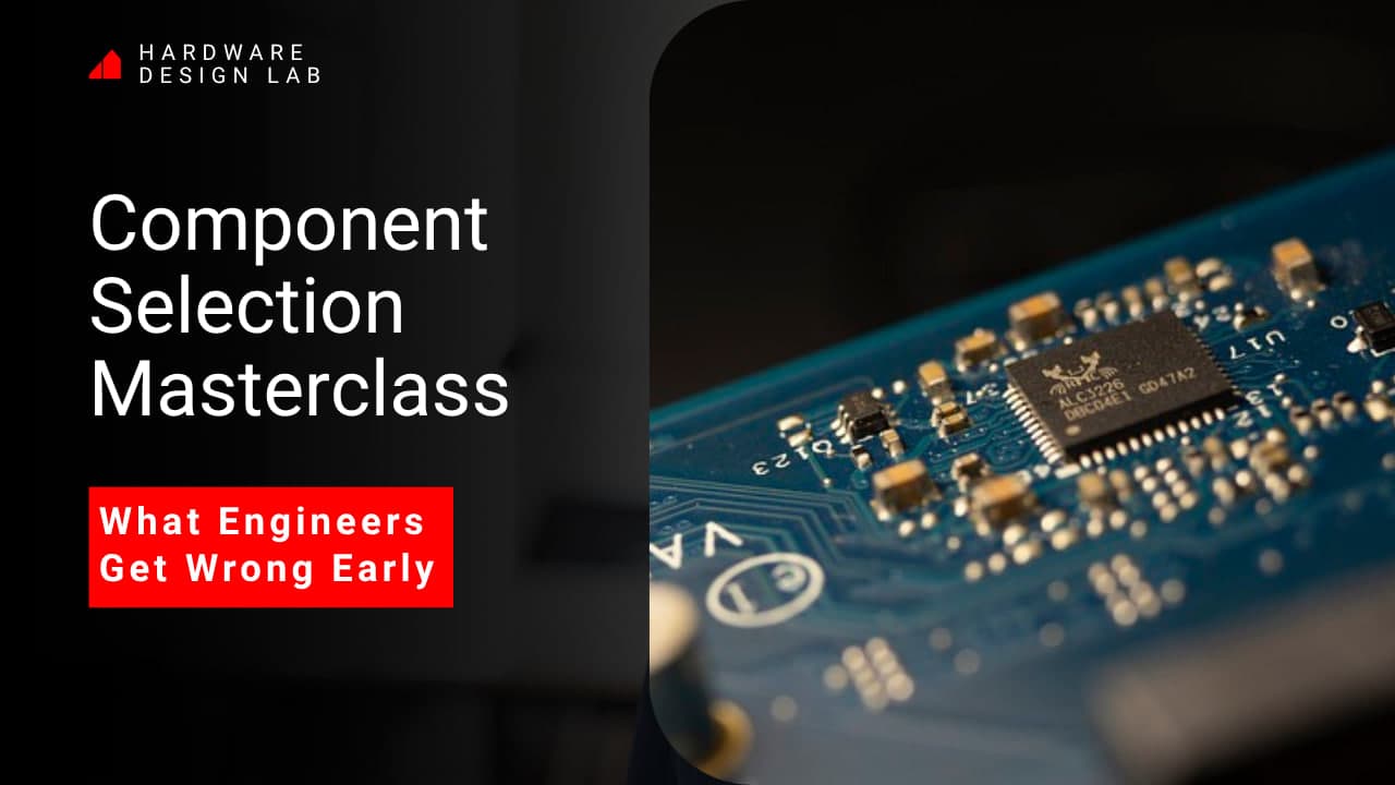 Component Selection Masterclass