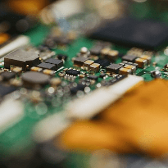 PCB circuit board close-up